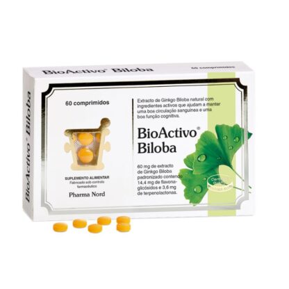 BioActivo Ginkgo Biloba 60 Comprimidos