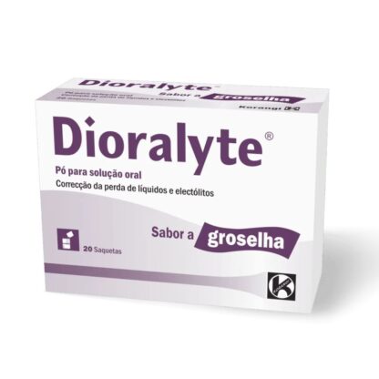 Dioralyte 20 Saquetas Sabor Groselha