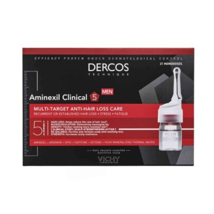 Vichy Dercos Aminexil Clinical 5 Mulher 21 Ampolas (1)