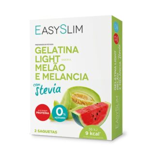 EasySlim Gelatina Light de Morango e Melancia 2 Saquetas