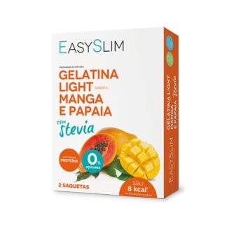 EasySlim Gelatina de Manga e Papaia com Stevia 2 Saquetas