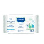 Mustela Toalhetes de Água com Algodão BIO 60 Toalhetes ultra suaves, compostos por algodão BIO que limpam delicadamente o rosto, as mãos, as nádegas e o corpo do bebé.