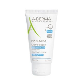 A-Derma Primalba Creme Cocon 50ml, o creme cocon PRIMALBA hidrata intensamente e de forma duradoura, acalma e protege a função de barreira da pele frágil do bebé