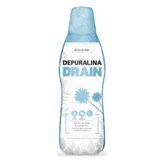 Depuralina Drainer 600ml é um Suplemento Alimentar à base de: Bétula, Cavalinha, Orthosiphon e Dente de Leão.