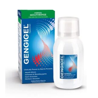 Gengigel colutório 150ml é adequado à manutenção da saúde oral, pelo que é recomendado que faça parte da higiene oral diária.