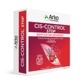 Cis Control® STOP é um Suplemento Alimentar à base de Arando vermelho, Urze, D-Manose e Probióticos.