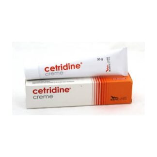 Cetridine Creme 30gr,creme indicado para hidratar, proteger e regenerar a pele.