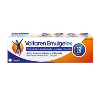 Voltaren Emulgelex Gel 23.2mg/g é um medicamento indicado para o alívio das dores musculares ligeiras a moderadas,