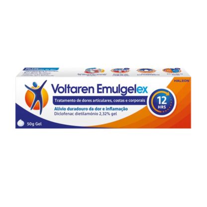 Voltaren Emulgelex Gel 23.2mg/g é um medicamento indicado para o alívio das dores musculares ligeiras a moderadas,