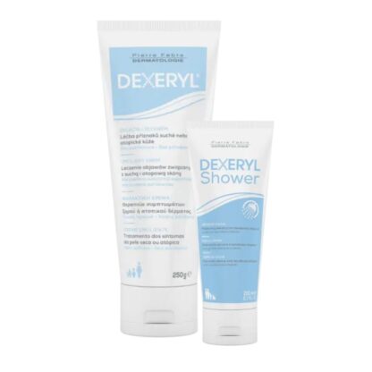 Dexeryl Creme Emoliente 250ml + Creme de Duche 200ml