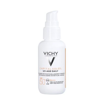 Vichy Capital Soleil UV-Age Fluido Anti-Envelhecimento com Cor FPS50 - 40 ml