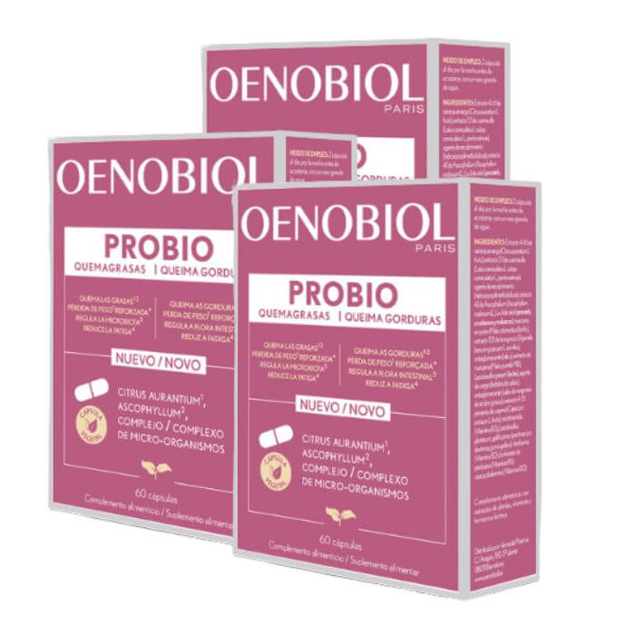 Oenobiol Probio Queima Gorduras 3x60 Cápsulas Pharma Scalabis
