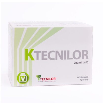 O Ktecnilor 60 Cápsulas é um suplemento alimentar rico em Vitamina K2, um nutriente essencial para a saúde óssea e prevenção cardiovascular.