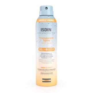 Isdin FotoProtetor Transparent Spray Wet Skin FPS 30 250 ml Pharmascalabis