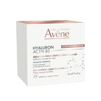 Descubra o poder revitalizante do Avène Hyaluron Activ B3 Gel-Creme Regenerador 50 ml, disponível na Pharmascalabis.