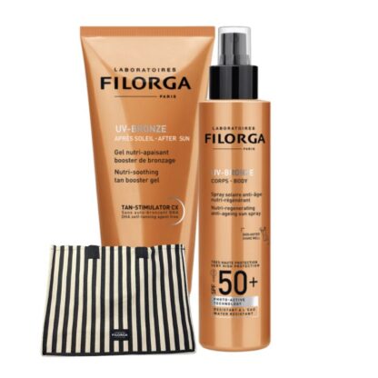 Filorga UV-Bronze Body Spray Solar SPF50 + UV-Bronze After Sun - Oferta do Saco de Praia