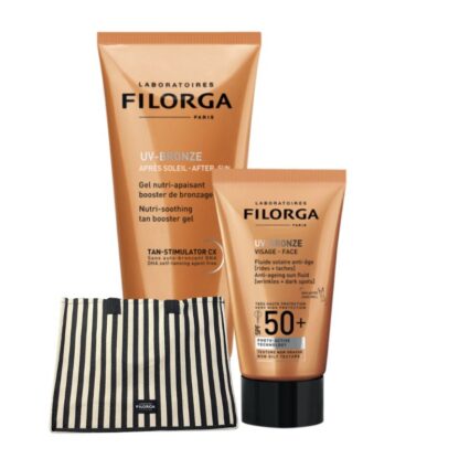 Filorga UV-Bronze Face Solar + UV-Bronze After Sun - Oferta do Saco de Praia