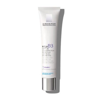 Descubra a eficácia do La Roche Posay Mela B3 Creme FPS30 com Niacinamida 30ml, disponível na Pharmascalabis.