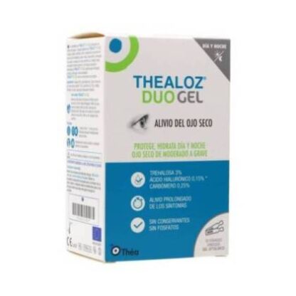 Thealoz Duo Gel é um tratamento eficaz para o alívio dos sintomas de olho seco, proporcionando proteção, hidratação e lubrificação da superfície ocular.