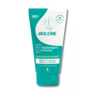 Descubra o Akileine Creme Anti-Transpirante 75ml, a solução perfeita para regular a transpiração e manter os pés secos e confortáveis.