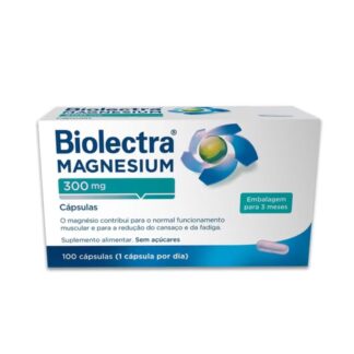 Biolectra Magnesium 300mg 100 Cápsulas