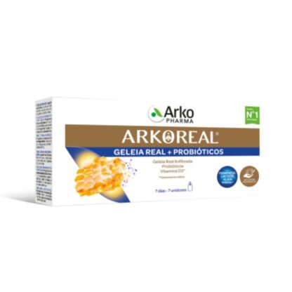 Arkoreal Geleia Real + Probióticos 7 Unidades