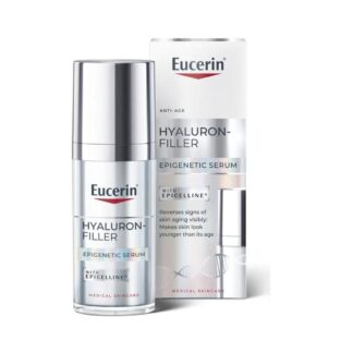 Descubra o poder do Eucerin Hyaluron-Filler Sérum Epigenetic 30ml, um sérum anti-envelhecimento revolucionário que transforma a sua pele,