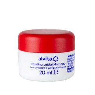 ALVITA VASELINA LABIAL MORANGO 20MLALVITA VASELINA LABIAL MORANGO 20ML