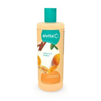 Alvita Gel Banho Laranja Canela 750 Ml