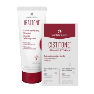 Cistitone BD & Melatonina + Iraltone Champô Seboregulador