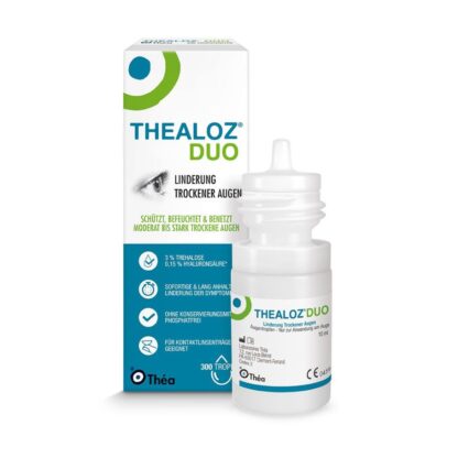 Thealoz Duo 10ml | Proteção, Hidratação e Lubrificação para Olhos Secos