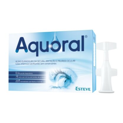 Aquoral Monodose Oftálmicas Lubrificantes 20 Unidades