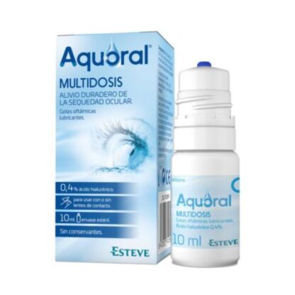 Aquoral Multidosis 10ml Gotas Oftálmicas Lubrificantes