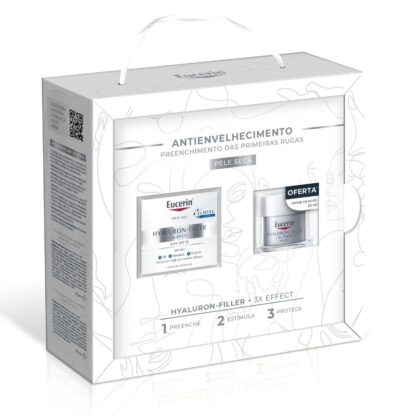 Eucerin Hyaluron-filler Pele Seca Coffret – Antienvelhecimento