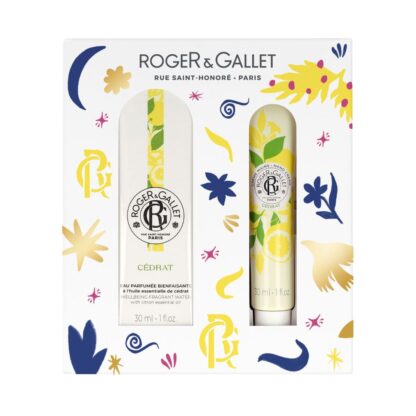 Roger Gallet Cédrat Coffret – Conjunto de Perfume e Creme de Mãos