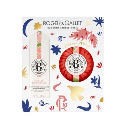 Roger Gallet Fleur de Figuier Coffret – Conjunto de Perfume e Sabonete Perfumado