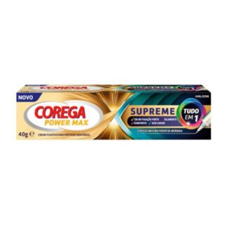 Corega Power Max Supreme Creme Fixador Próteses 40g