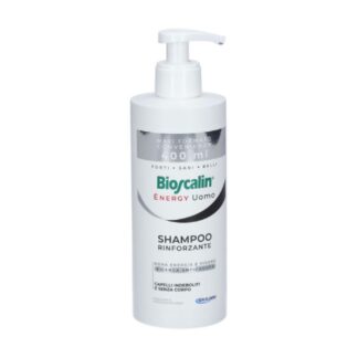 Bioscalin Energy Homem Champô fortificante, champô fortificante para um cabelo enfraquecido e sem estrutura.