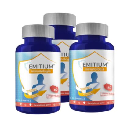 Emitium Imunologia 60 Gomas - Pack 3 Caixas (3 Meses)