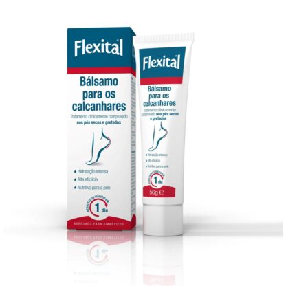 Flexital Bálsamo para Calcanhares 56g