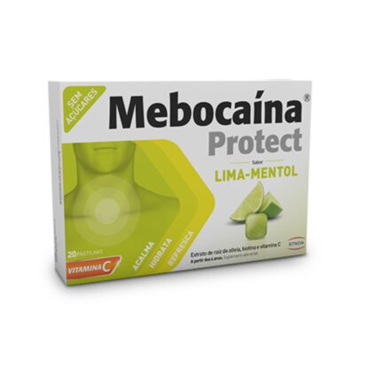 Mebocaína Protect Lima-Mental 20 Pastilhas