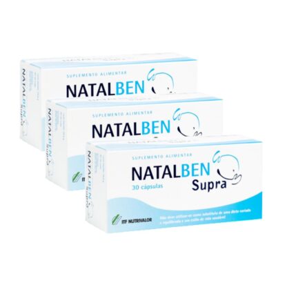 Natalben Supra 30 Cápsulas - Pack 3 Caixas (3 Meses)