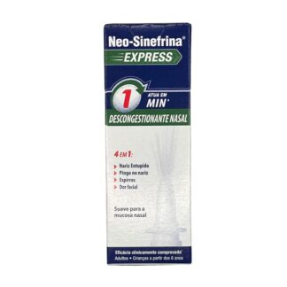 Neo-Sinefrina Express Spray 20ml: Alívio Rápido e Eficaz para o Nariz Entupido