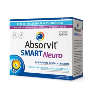 Absorvit Smart Neuro 20 Ampolas