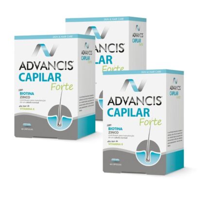 Advancis Capilar Forte 3x60 Cápsulas - Pack 3