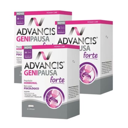 Advancis Genipausa Forte 3x30 Cápsulas - Pack 3