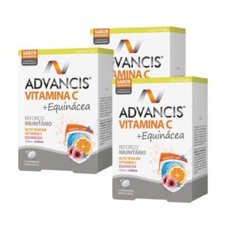 Advancis Vitamina C + Equinácea 3x12 Comprimidos Efervescentes - Pack 3