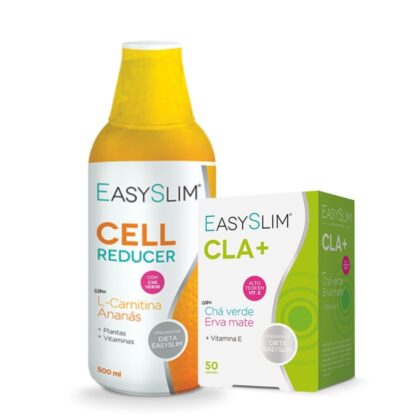 Easyslim Cell Reducer Drenante + Cla e Chá Verde - Oferta Gelatina