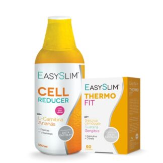 Easyslim Cell Reducer Drenante + Thermo Fit- Oferta Gelatina