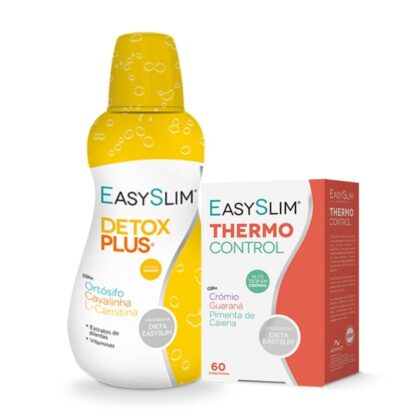 Easyslim Detox Plus Ananás + Thermo Control - Oferta Gelatina